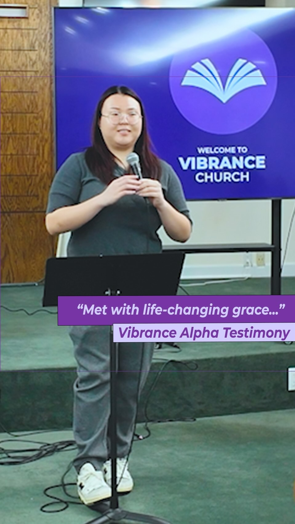 Vibrance Alpha Testimony — Met with life-changing grace